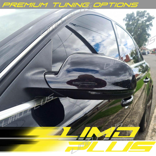 Gloss Black Rearview Mirror Cover w/o Lane Assist for Audi for A4 B8.5 for A5 S5 RS4 RS5