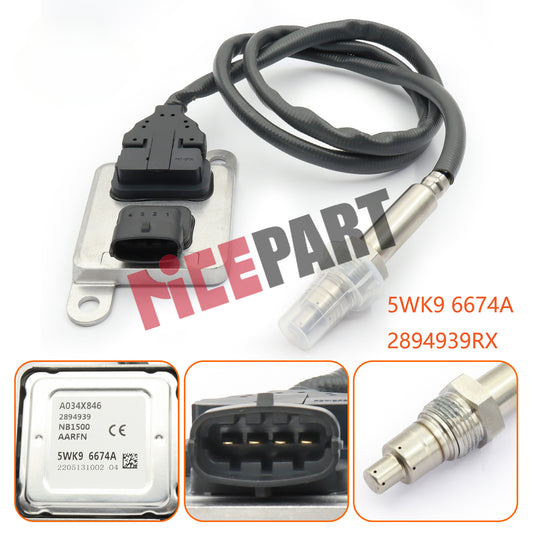5WK9 6674A 2894939RX Nitrogen Oxide Sensor compatible 10-12 L6 2871978