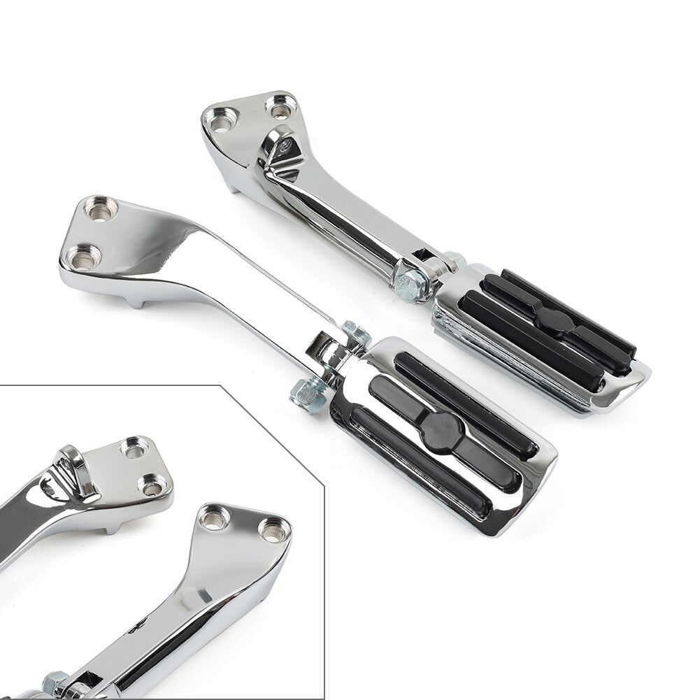 Rear Passenger Foot Peg Pedal Mount Bracket FIT for Harley Dyna Super Glide Fat