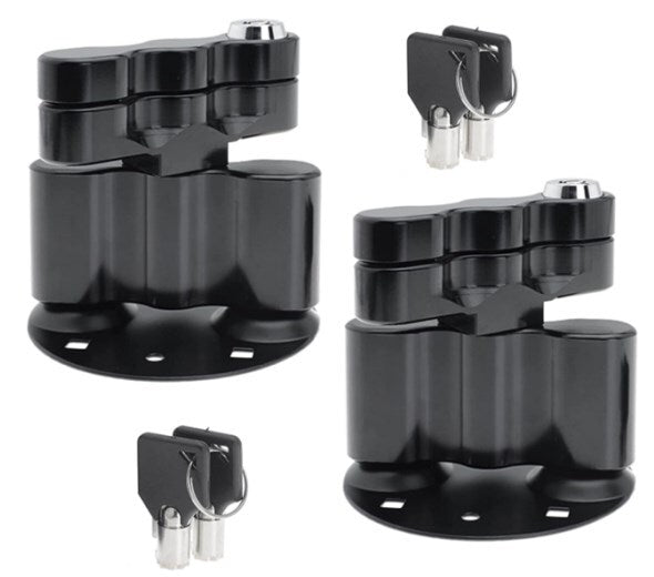 Upgrade and install lock 2 with the same key suitable for Rotopax lock installation.