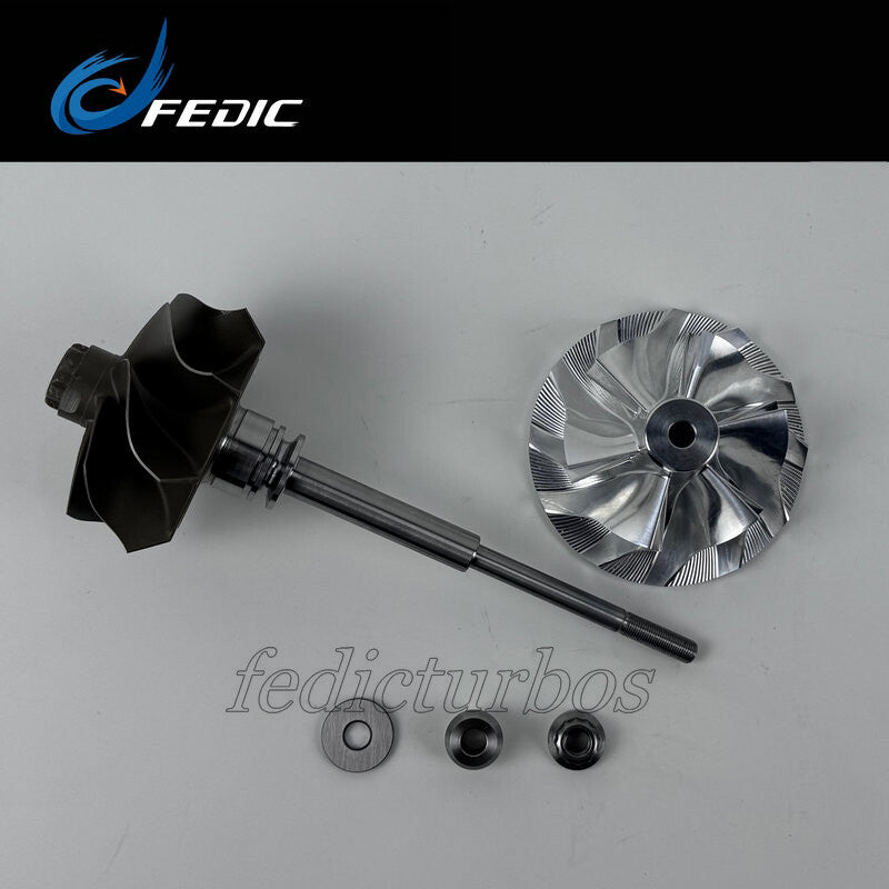MFS Turbo shaft and wheels IS38 for Audi S3 2.0 TFSI 8V 221 Kw - 300 hp CJXC