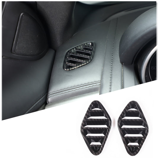 2-Piece Genuine Carbon Fiber Rear Taillight Split Trim for Corvette C7 2014-19