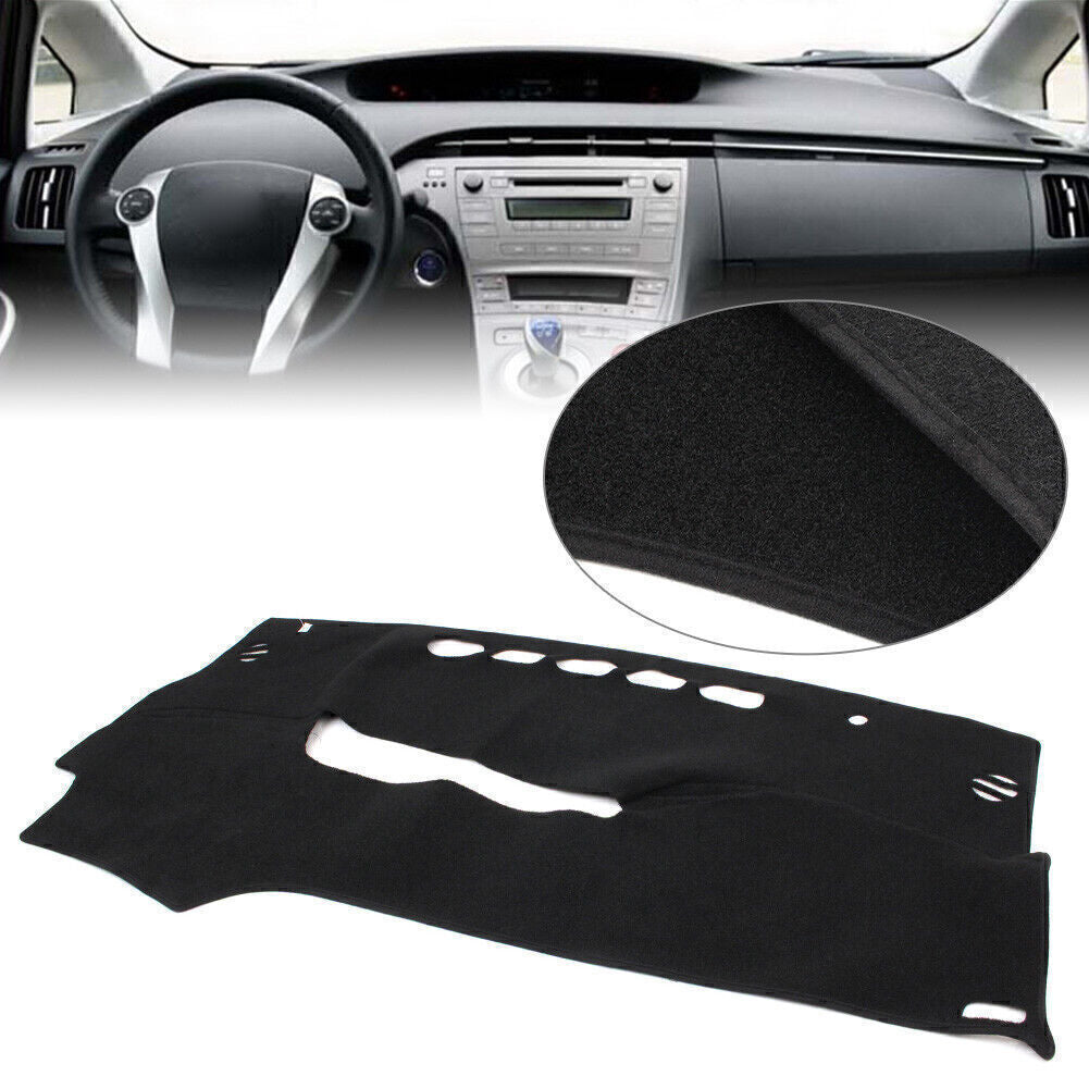 Polyester Dashmat Dash Cover Dashboard Mat for Toyota Prius 2010-2015 Polyester
