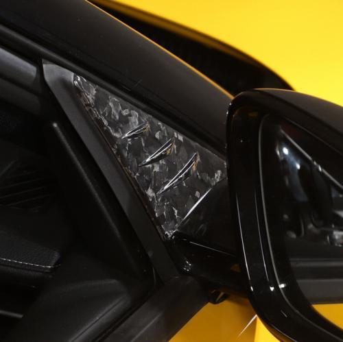 Forged carbon fiber windproof self-adjusting deflector for Toyota Supra 2020 - 2023