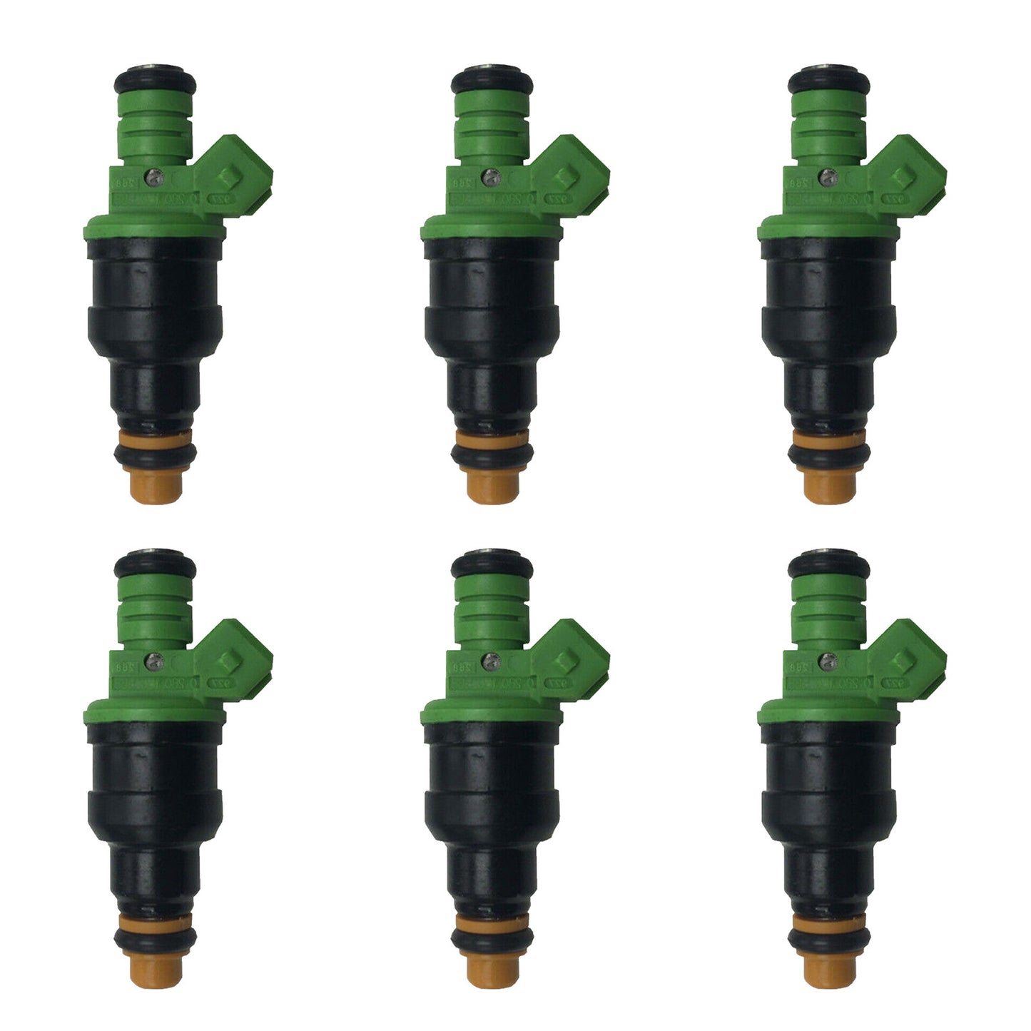 6x 440cc 42lb Fuel Injectors 0280150558 for A6 323i 325i 328i 525i for Mustang Regal