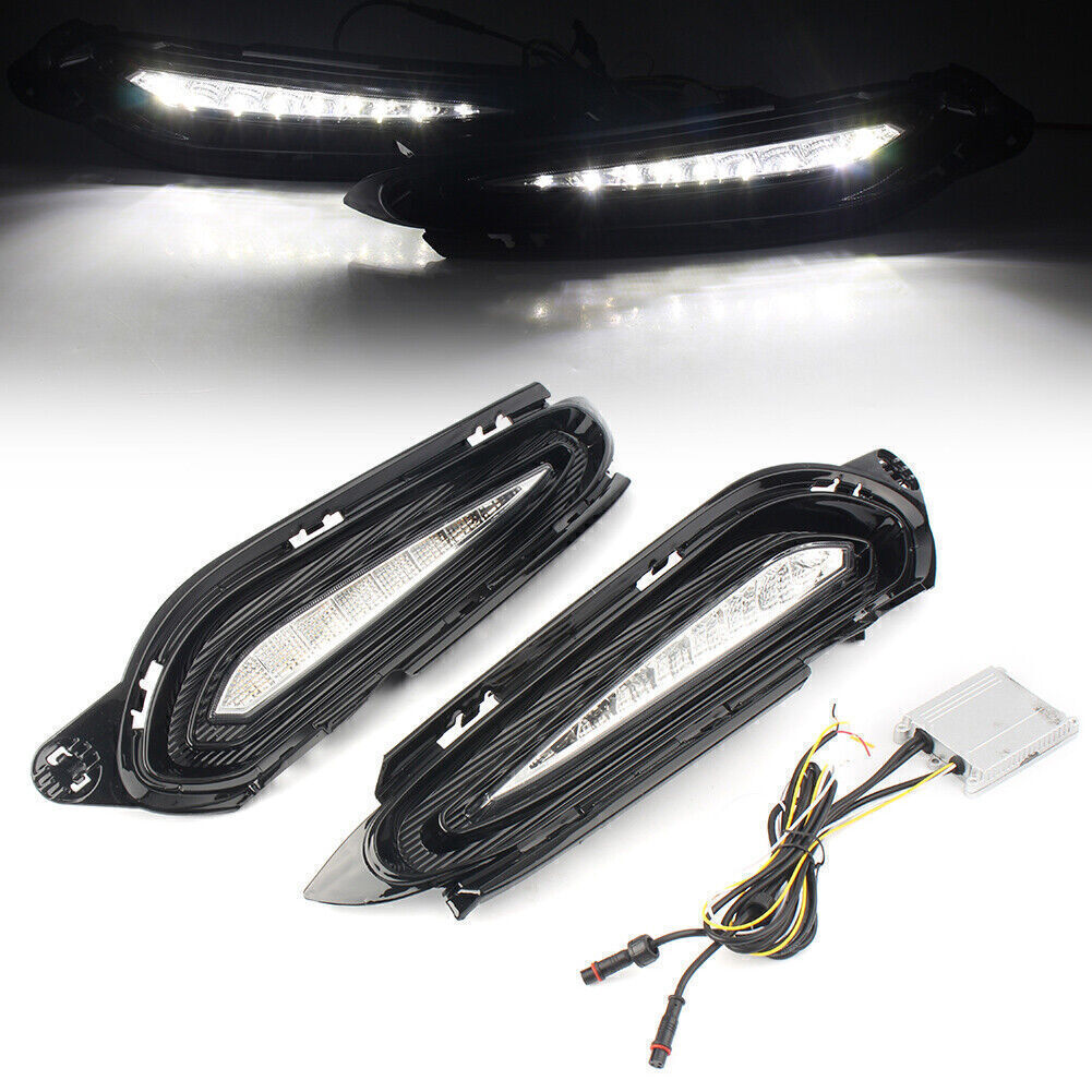 LED Turn Signal DRL Daytime Running Light Fog Lamp Fit for Honda HRV Vezel 2015-2018