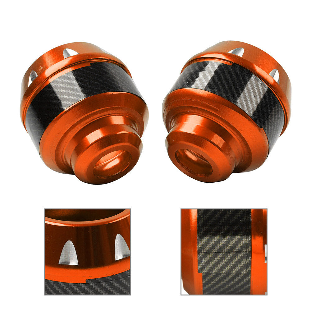 1X Front Fork Frame Sliders Crash Protection Engine Collision Protector Aluminum