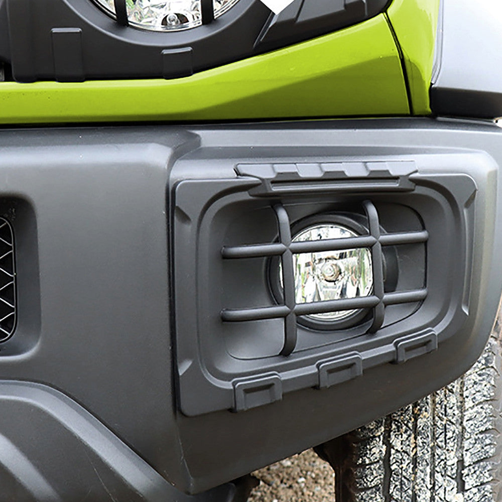 Black Front Fog Light Lamp Protector Guards Cover for Suzuki for Jimny 2019-2023
