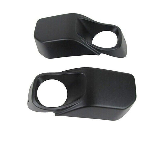 For 13-17 for JEEP for WRANGLER FRONT L/H  R/H STEEL BUMPER FOG LIGHT LAMP COVERS
