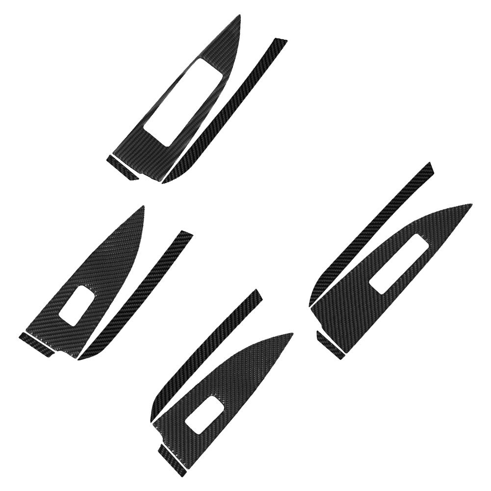 Carbon Fiber Door Window Lift Console Cover for Subaru Legacy Outback 2010-2014