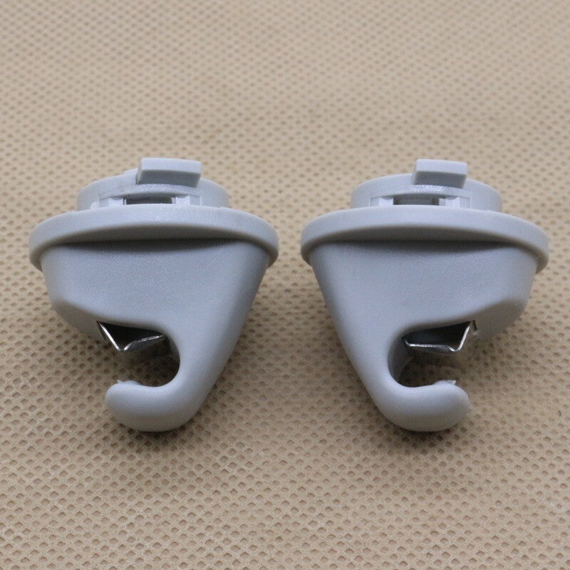 2-Piece Sunshade Clip Bracket for Volkswagen for Golf MK7, for Jetta , for Passat B8 (Inner Gray) 5G0857561B