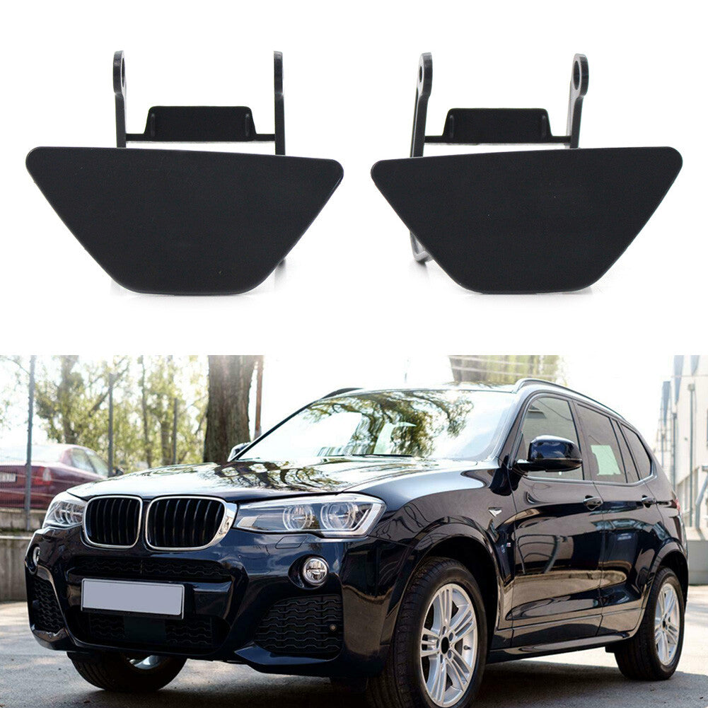 for BMW 535i F10 F18 2014-2016 15 Bumper Headlight Headlamp Washer Cap Cover 2x