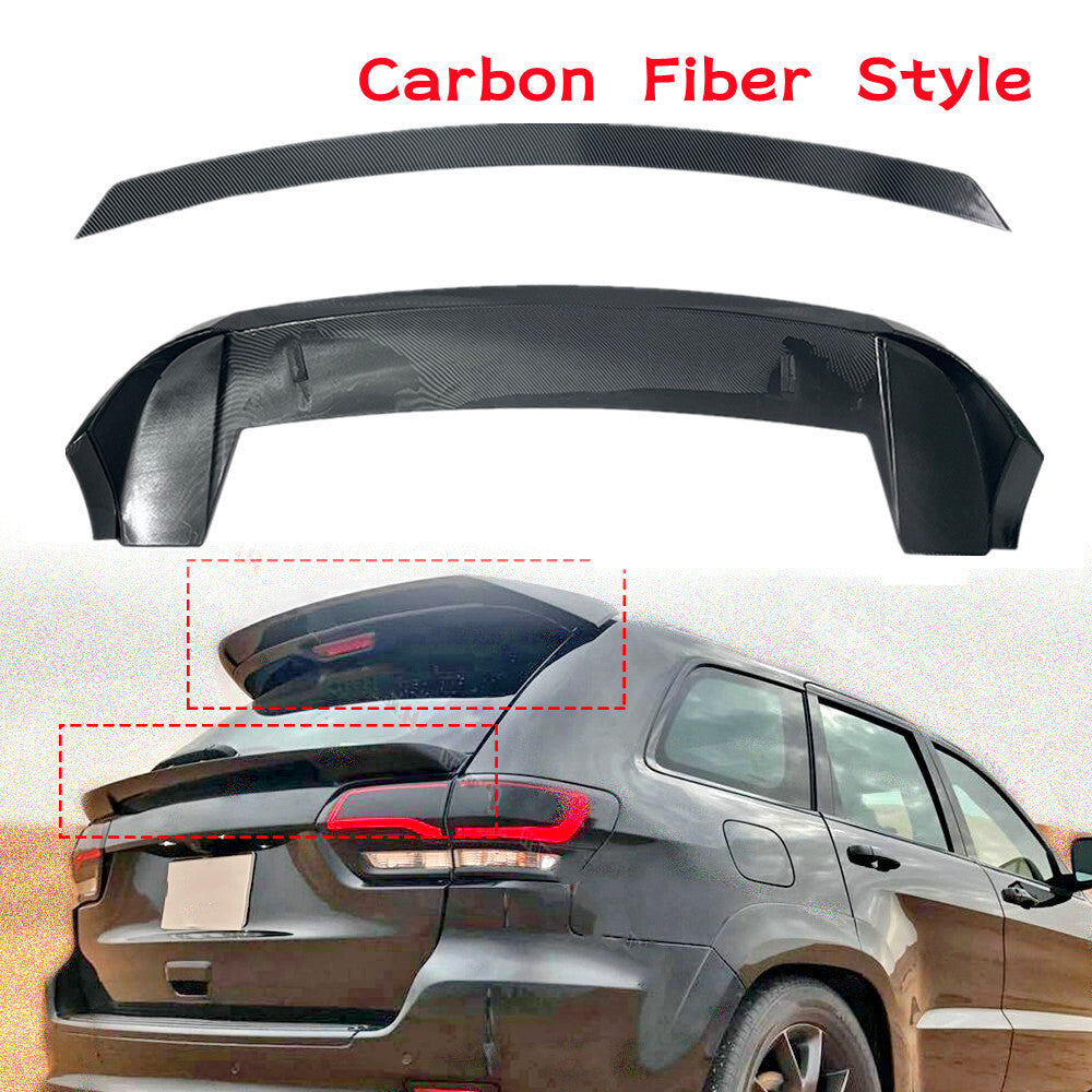 REAR ROOF SPOILER TAIL GATE MID WING R STYLE FOR 2014-2020 for JEEP GRAND CHEROKEE