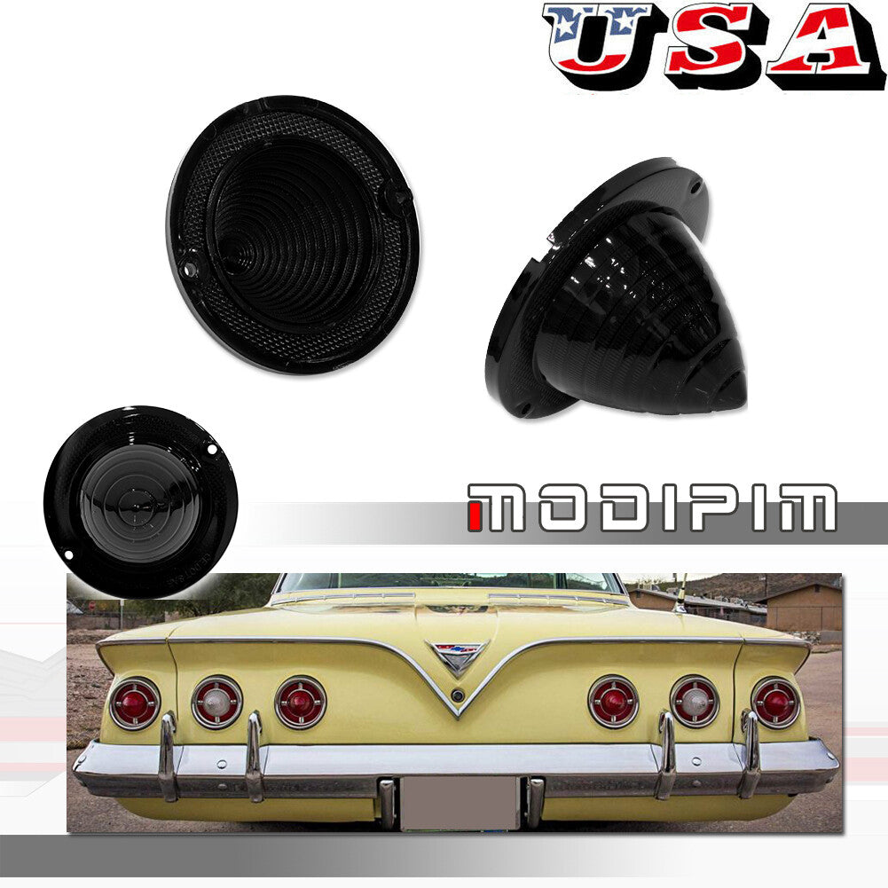 Limited-time offer on for Chevrolet Impala Smoke Taillight Lens Kit (1960-61)