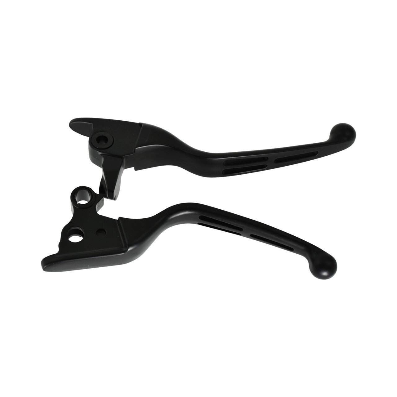 Matte Black Brake Clutch Hand Levers for Harley Road King Electra Glide 08-2013