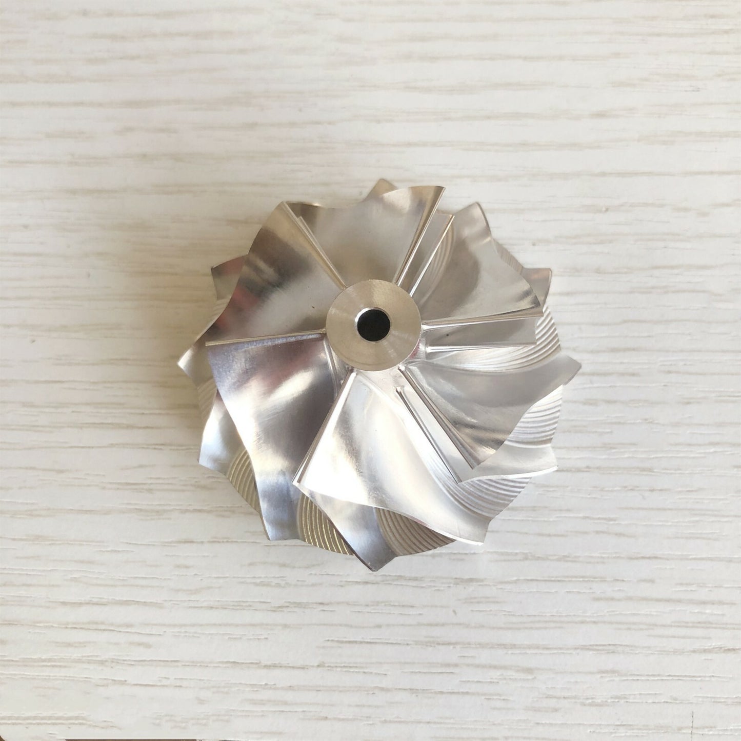 GT1245 42.12/54.39 mm 6+6 Blade High-Performance Turbine Billet Compressor Wheel