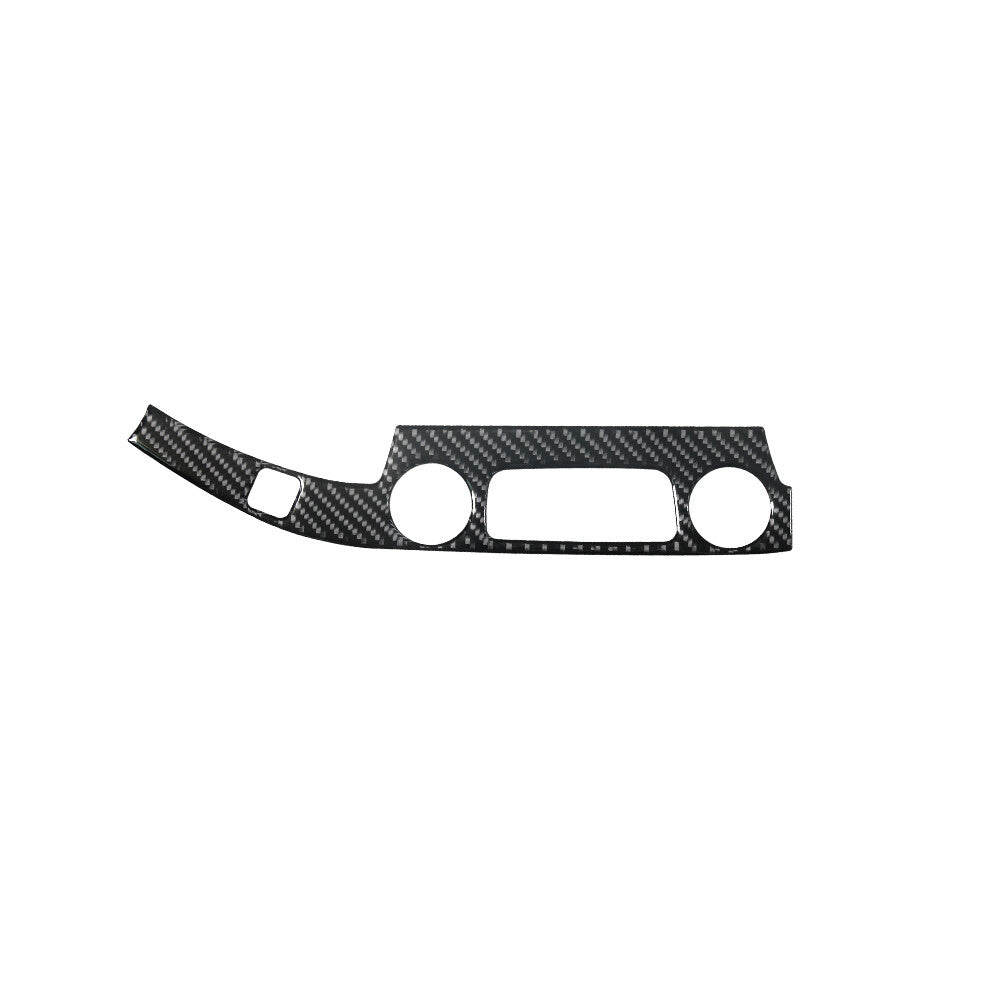Center Control Button Frame Panel Trim Carbon Fiber for Chevy Impala 2014-2020
