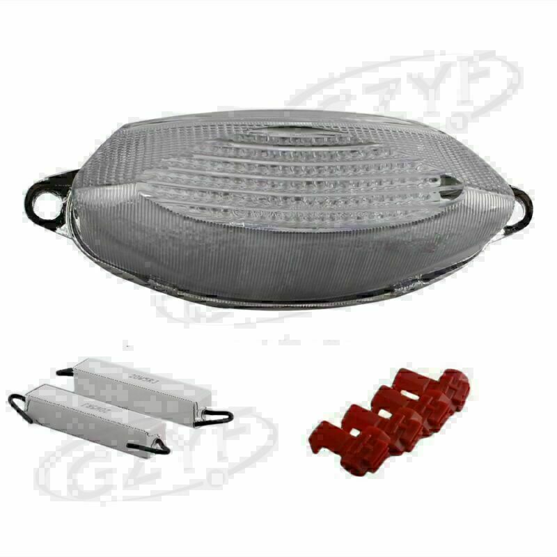 Clear Rear Tail Light Brake Lamp Turn Signal Light for HONDA VTR1000 1997-2005