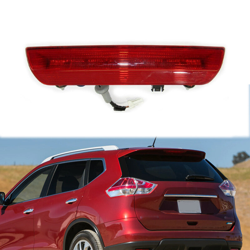 Rear for Nissan Rogue 2014-2016 Third Brake Lihjt High Brake Light Stop Lamp