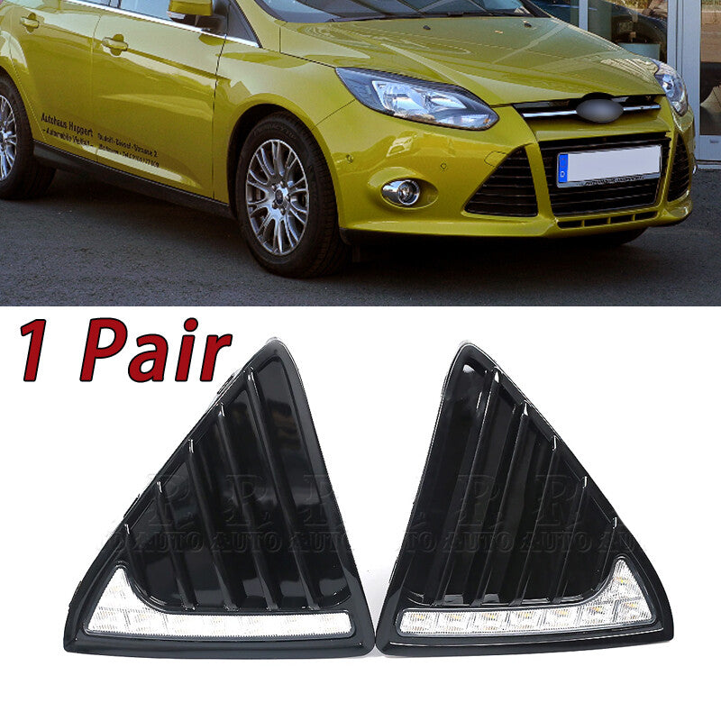 LHRH LED DRL Daytime Running Lights for Ford Focus 3 MK3 2012-2014