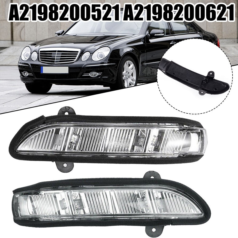 Pair Side Mirror Turn Signal Light Fit for Mercedes-Benz for CL for CLS S E for
