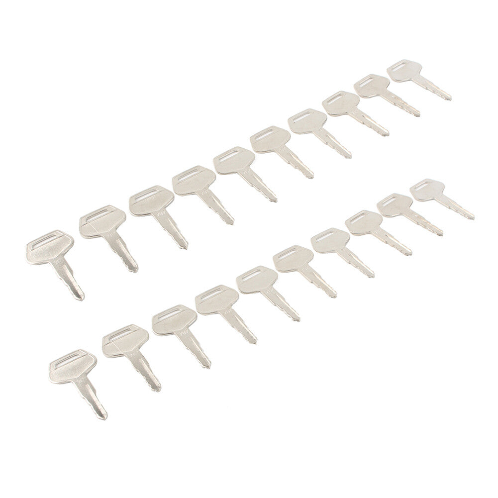 Ignition Keys Kit Metal For Komatsu Excavator Dozer Loader 787 TR261434 20pcs