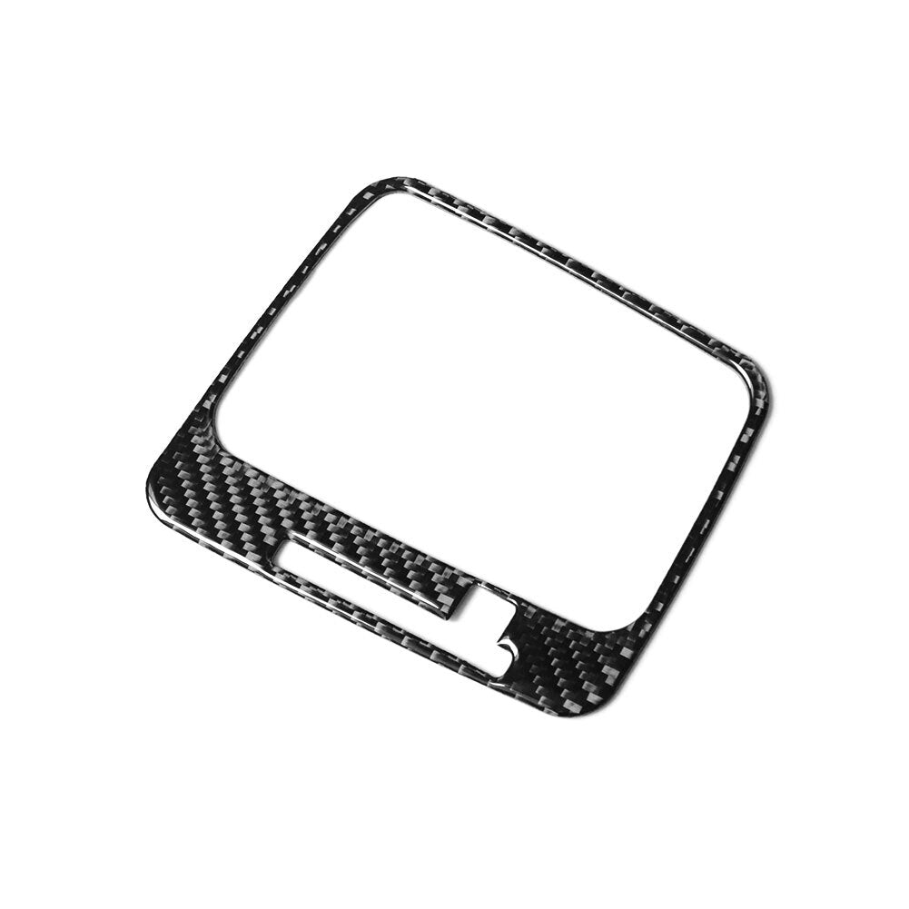 Carbon Fiber Gear Shift Panel Inner Frame Trim Cover for VW for Golf MK7 2014-2019