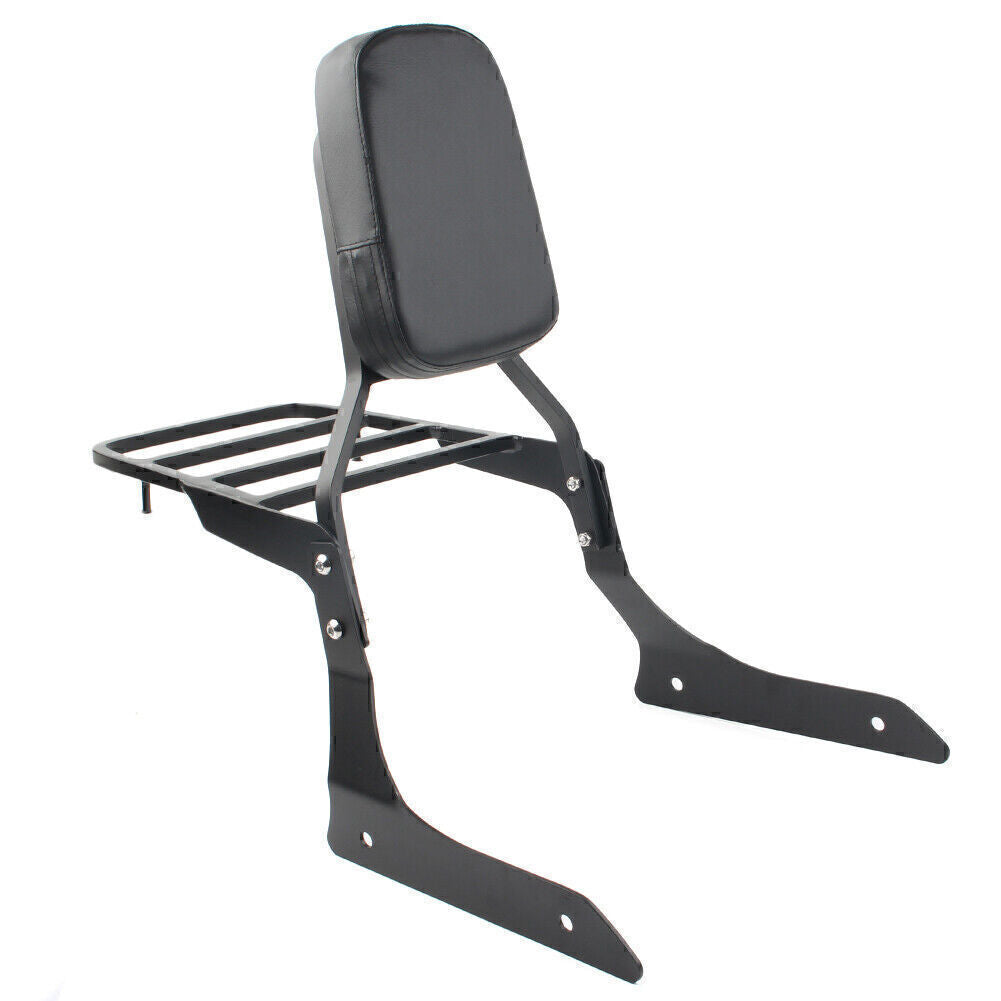 Backrest Sissy Luggage Rack Passenge for Yamaha Stryker 1300 XVS1300 2011 - 2017