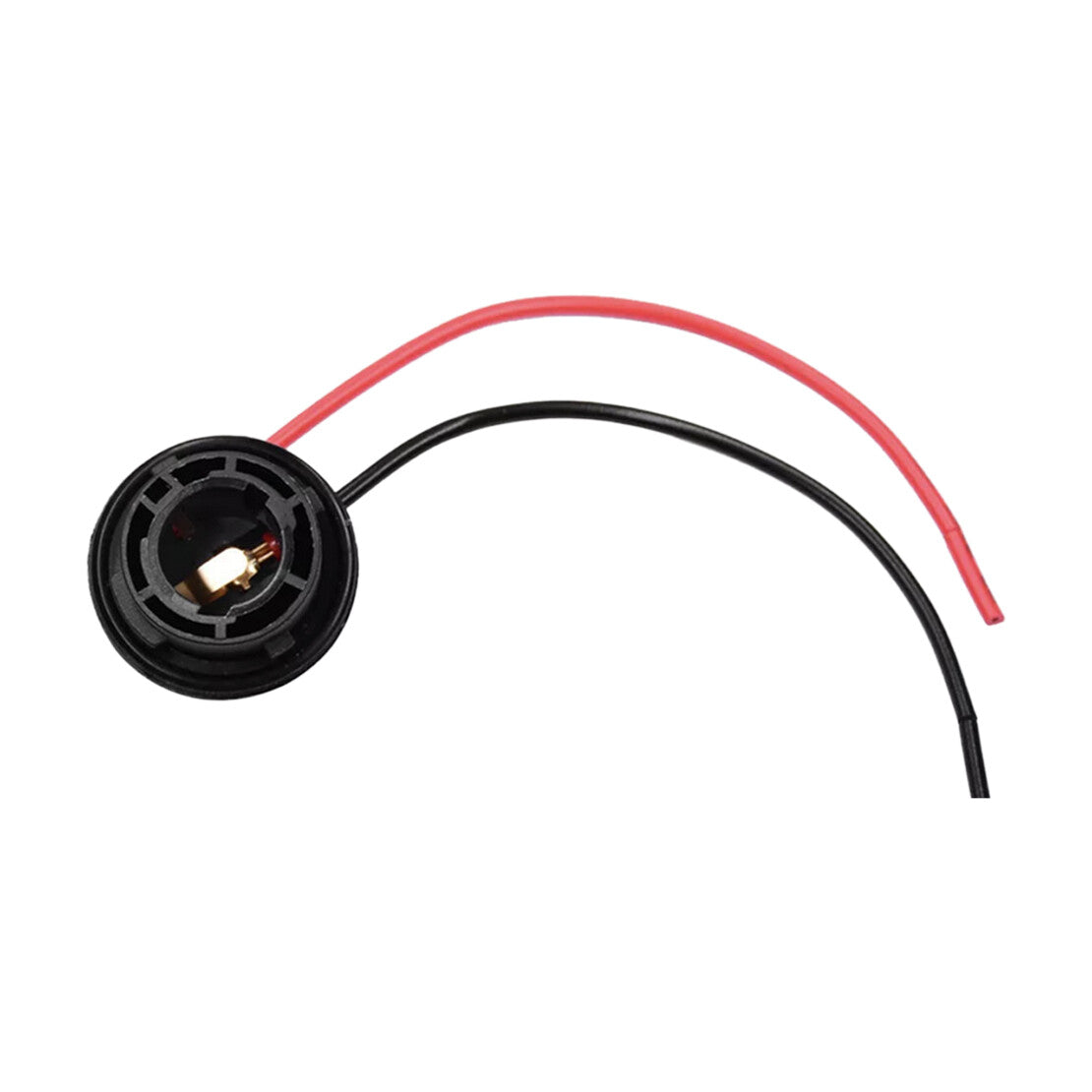 2Pc Fit For BAU15S 1156 LED Bulb Socket Harness Plug Car Turn Signal/Brake Light