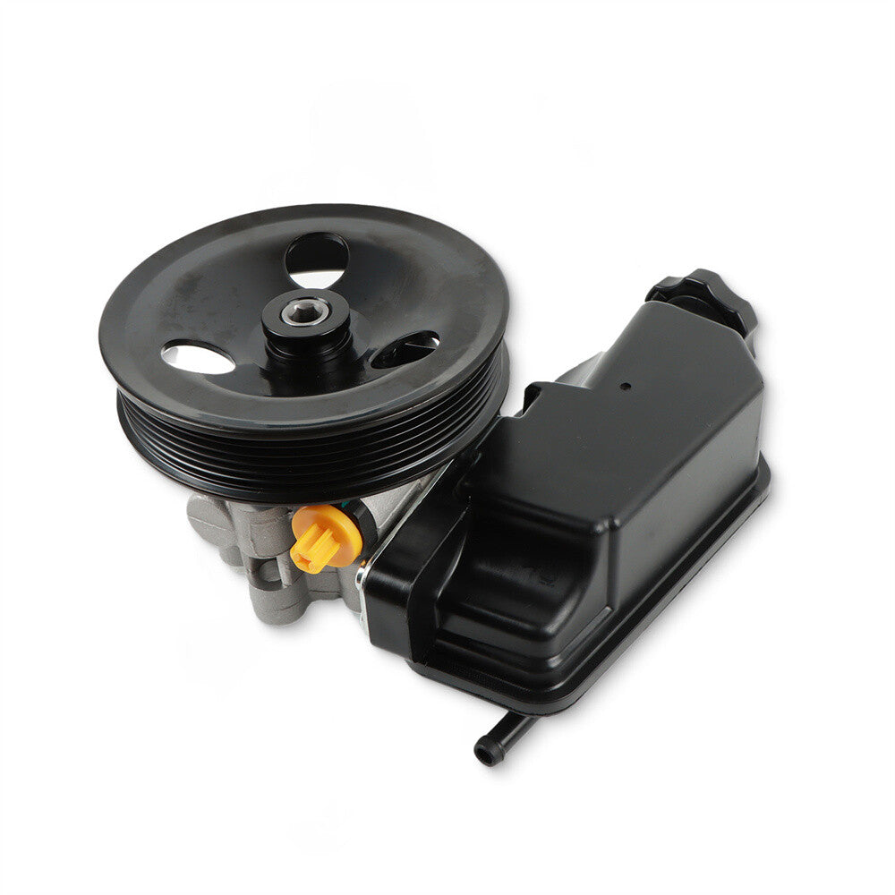 Power Steering Pump w/ Reservoir  Pulley for Dodge Dakota 2005-2007 3.7L 4.7L