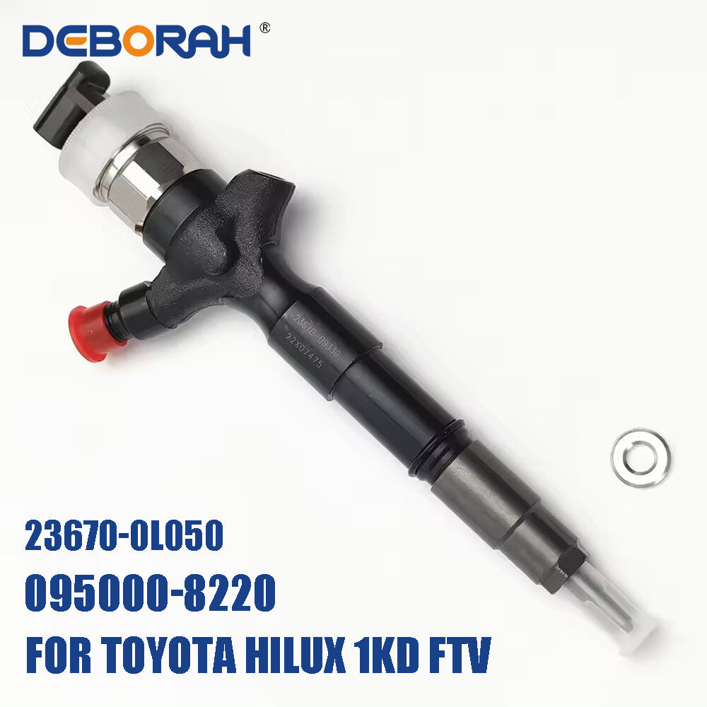 4Pcs Fuel Injector Assembly 095000-8290 095000-8220 for Toyota Hilux Fortuner