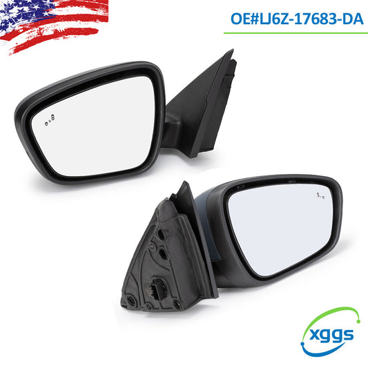 A pair of left and right side mirrors with blind spot monitoring/heat-resistant design for Ford Escape 20-23 new
