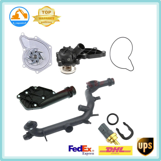 Cooling System Kit 06E121018B 06E121111M for Audi A4 Quattro A5 Quattro Q5 Set