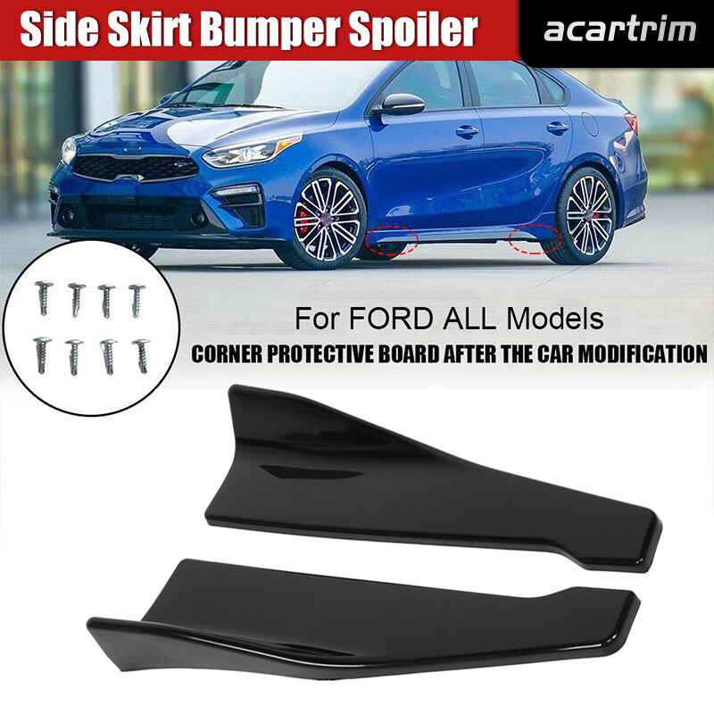 Car Side Skirts Rear Bumper Lip Strip Splitter Spoiler Side Skirt for Nissan