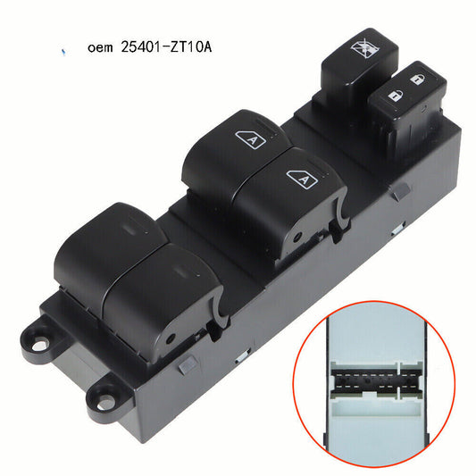 For 2004-2014 for Nissan Titan 5.6 V8 Master Power Window Control Switch 25401ZT10A