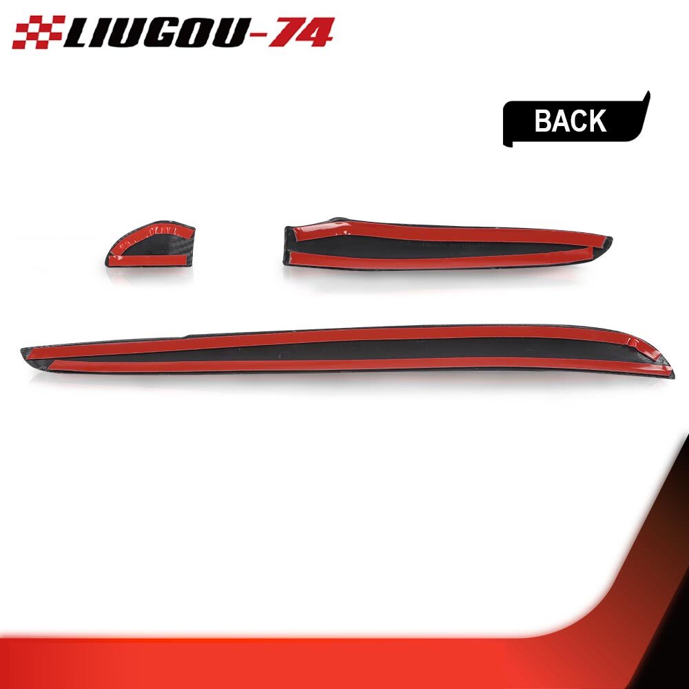 Central control dashboard cover trim bezel fits 11+ for Chrysler 300 Carbon Fiber Style