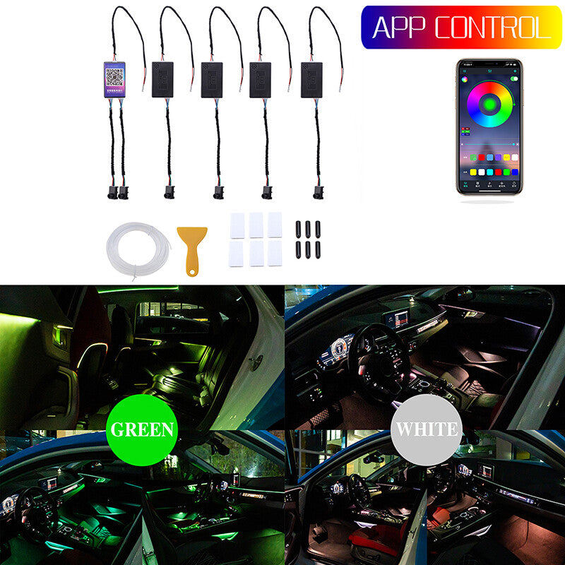 Red RGB LED Lighting Fixtures - Complete Collection