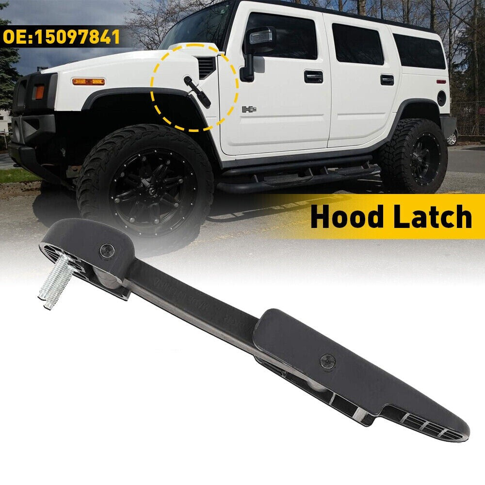 Hood Latch 15097841 Fits for Chevy Kodiak for Hummer H2 for GMC 4500 TopKick 2003-2009
