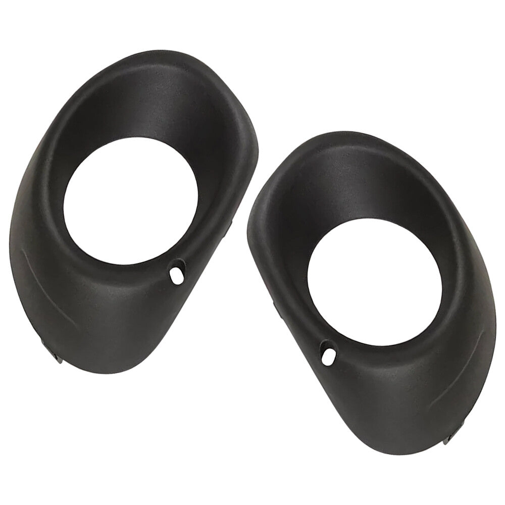 2Pcs for Outlander 2013-2015 Front Fog Lamp Trim Bezel Black Left Right Side
