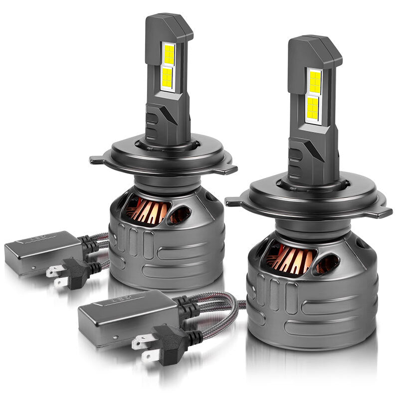 2PCS H4 LED Headlight Bulbs Low Beam Conversion Kit Super Bright White 150W 12V