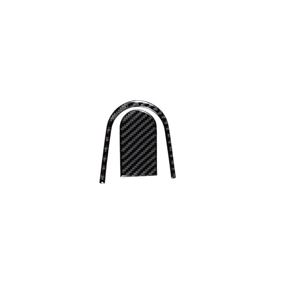 2X Steering Wheel Right Panel Trim Carbon Fiber for Chevrolet Camaro 2010-2015
