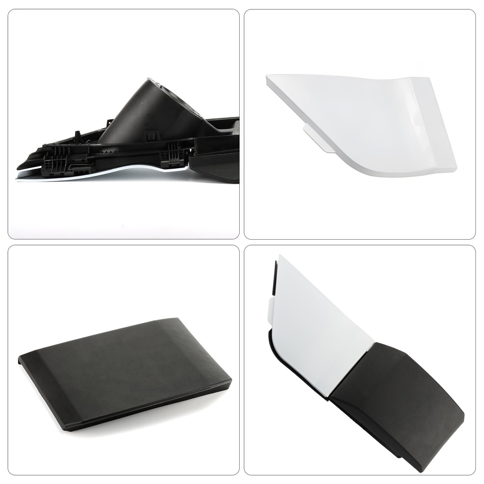 New White Fuel Filler Door Housing&Gas Cover  for ford  Transit Van 150 250 350