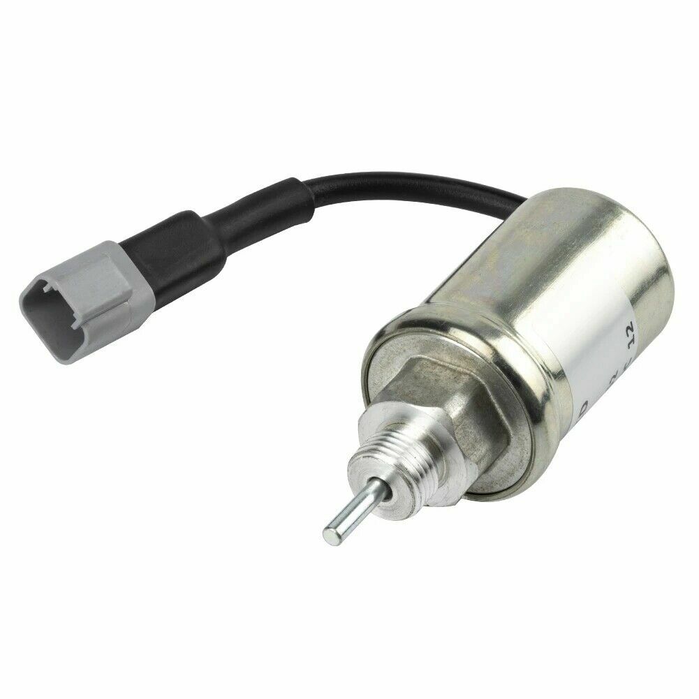 For Perkins U85206452 Fuel Shut Off Solenoid HR404C-22T HL403C-15 402D 403D