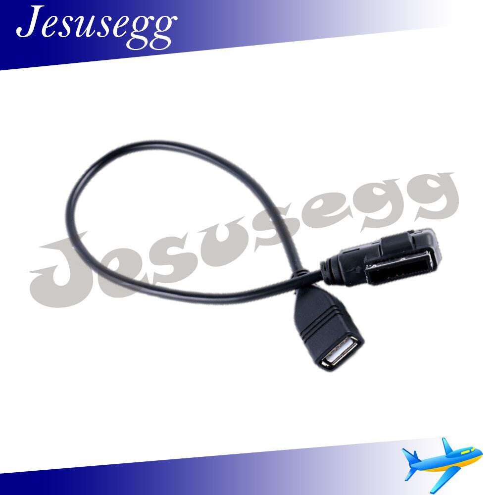 for Mercedes-Benz AUX Media Interface USB Cable AMI Adapter Flash Drive MP3