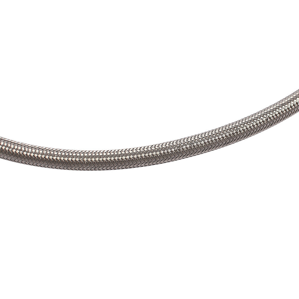 Transmission cooler hose fittings made of stainless steel braided wire, suitable for TH350/700R4/TH400