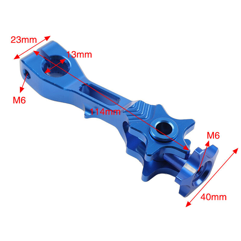 Gold Aluminum CNC Rear Brake Lever Clutch Lever Accessories Dirt Bike