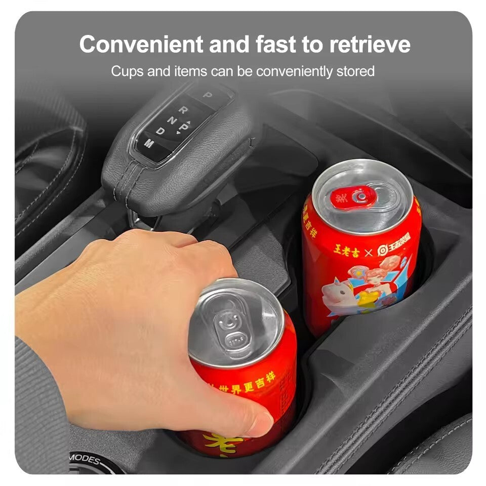 for Ford Ranger 2024 2025 Cup Holder Storage Box Central Armrest Cup Tray