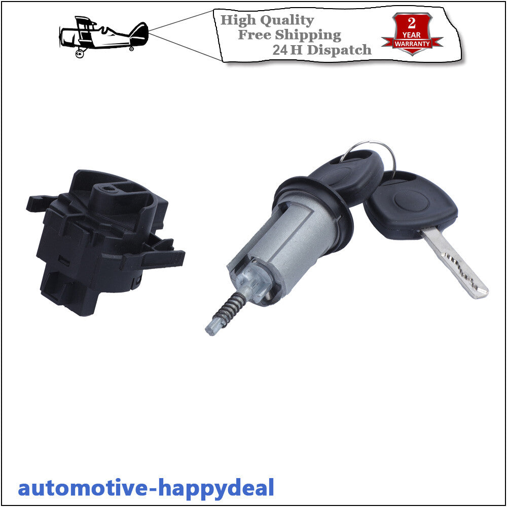Ignition Switch Barrel 2 Keys for VAUXHALL COMBO C MERIVA-A for CORSA -C TIGRA-B