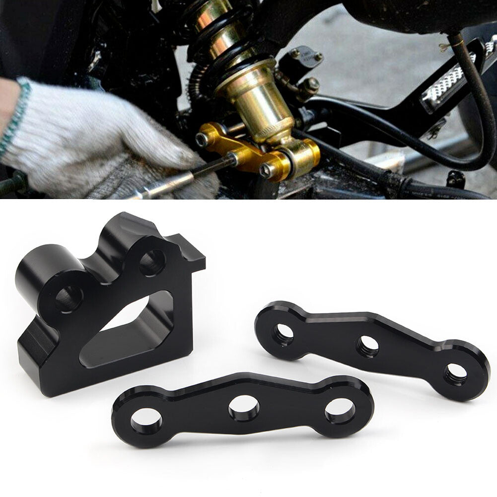 for Honda Grom Msx125 Sf 2013-2021 Inch Billet Rear Shuck Lowering Suspension BK