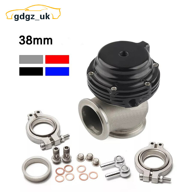 Universal 38mm External Turbo Wastegate V-Band Flanged Turbo Waste Gate MVS
